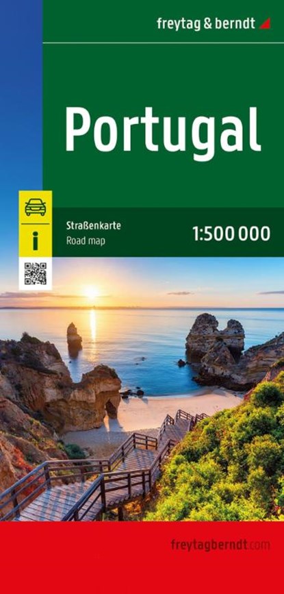 Portugal, Straßenkarte 1:500.000, freytag & berndt, Freytag & Berndt - Gebonden - 9783707923988