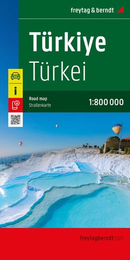 Turkey (Turkiye) Road Map, Freytag & Berndt - Gebonden - 9783707924169