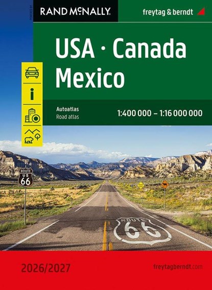 USA - Canada - Mexico Road Atlas 2026/2027, Freytag & Berndt - Gebonden - 9783707924435