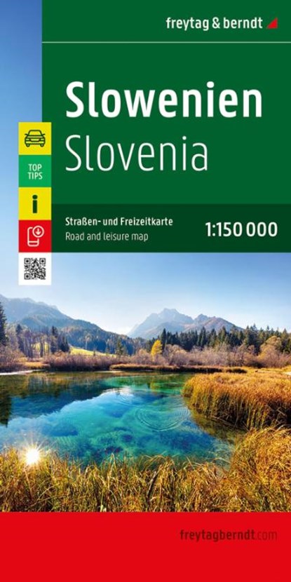 Slowenien, Straßen- und Freizeitkarte 1:150.000, freytag & berndt, Freytag & Berndt - Gebonden - 9783707924619