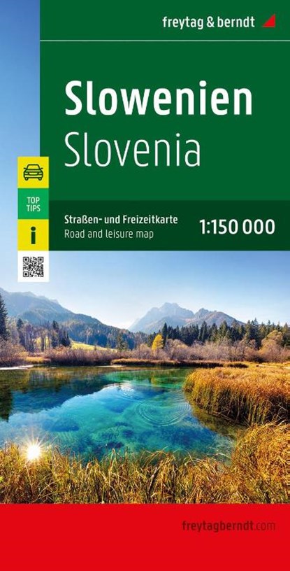 Slowenien, Straßen- und Freizeitkarte 1:150.000, freytag & berndt, Freytag & Berndt - Gebonden - 9783707924619