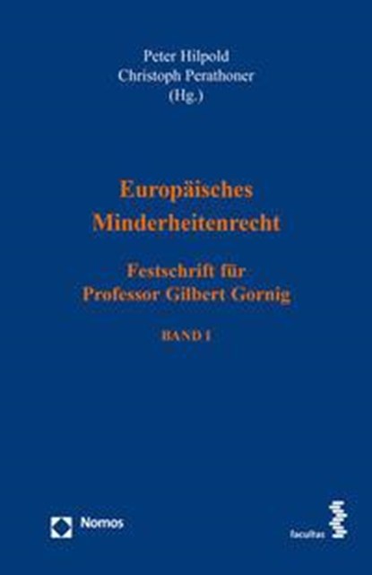 Europäisches Minderheitenrecht, Peter Hilpold ; Christoph Perathoner - Gebonden - 9783708923000