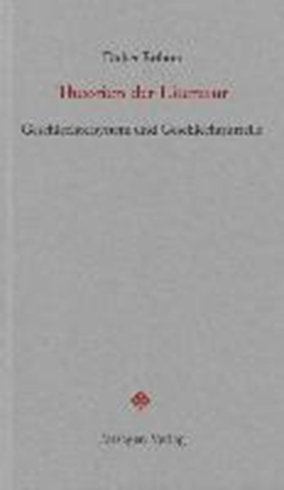 Theorien der Literatur, ERIBON,  Didier - Paperback - 9783709203507