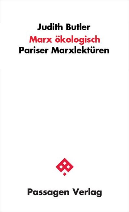 Marx ökologisch, Judith Butler - Paperback - 9783709204474