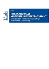 Internationales Versicherungsvertragsrecht - Michael Gruber - 9783709413173
