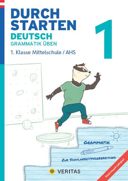 Durchstarten 1. Klasse - Deutsch AHS - Grammatik, Gernot Blieberger - Paperback - 9783710136191