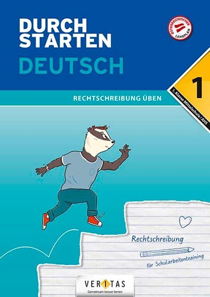 Durchstarten 1. Klasse - Deutsch AHS - Rechtschreibung, Gernot Blieberger - Paperback - 9783710136207