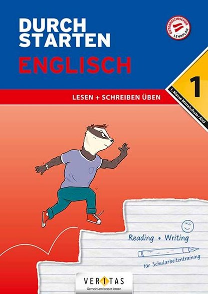 Durchstarten 1. Klasse - Englisch AHS/ BHS - Lesen und Schreiben, Nicole Eisinger-Müllner ; Julie Eiwen - Paperback - 9783710136238