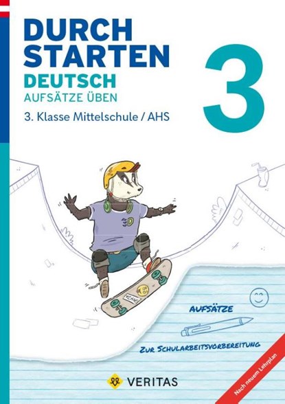Durchstarten 3. Klasse - Deutsch Mittelschule/AHS - Aufsätze, Jutta Hofer - Paperback - 9783710137556