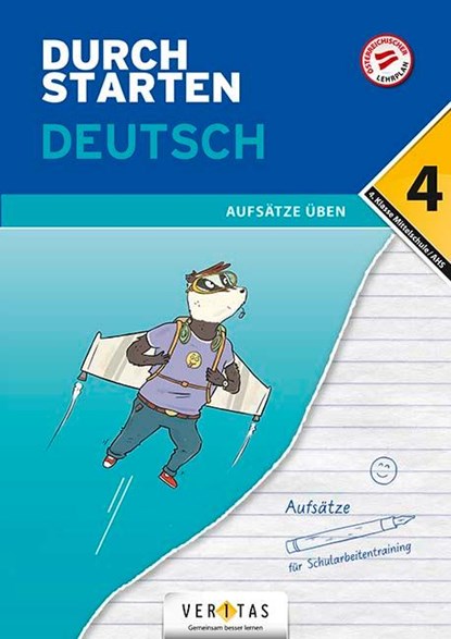 Durchstarten 4. Klasse - Deutsch Mittelschule/AHS - Aufsätze, Jutta Hofer - Paperback - 9783710137563