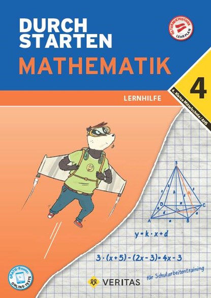 Durchstarten 4. Klasse - Mathematik Mittelschule/AHS - Lernhilfe, Markus Olf - Gebonden - 9783710137891