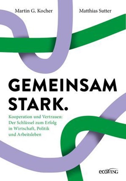 Gemeinsam stark., Martin G. Kocher ; Matthias Sutter - Ebook - 9783711053947