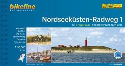 Nordseeküsten-Radweg. 1:75000 / Nordseeküsten-Radweg Teil 1, Esterbauer Verlag - Paperback - 9783711100054