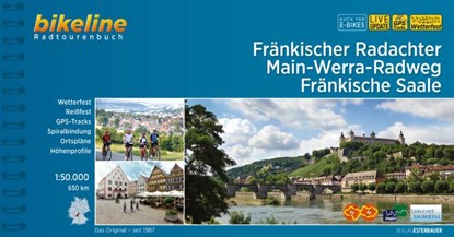 Fränkischer Radachter . Main-Werra-Radweg . Fränkische Saale, Esterbauer Verlag - Paperback - 9783711100443