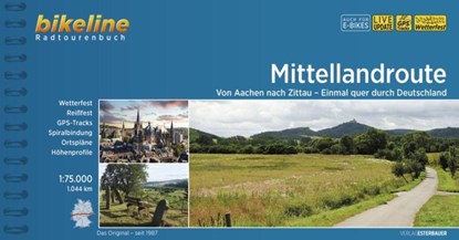 Mittellandroute, Esterbauer Verlag - Paperback - 9783711100924
