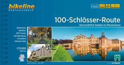 100 Schlösser Route, Esterbauer Verlag - Paperback - 9783711100993
