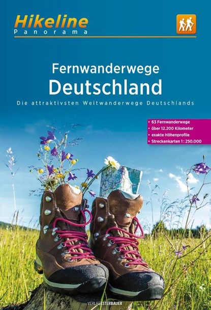 Fernwanderwege Deutschland, Esterbauer Verlag - Paperback - 9783711101419