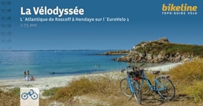 La Velodyssee L´Atlantique de Roscoff a Hendaye sur l´EuroVelo 1, Esterbauer Verlag - Gebonden - 9783711101938