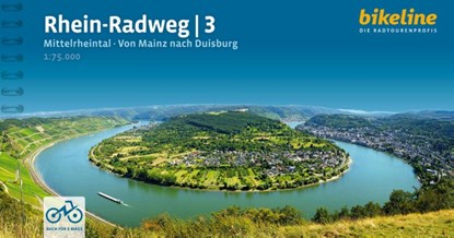 Rhein Radweg 3 Mittelrheintal von Mainz nach Duisburg, Esterbauer Verlag - Gebonden - 9783711102935