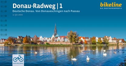 Donauradweg / Donau-Radweg 1, Esterbauer Verlag - Paperback - 9783711103468