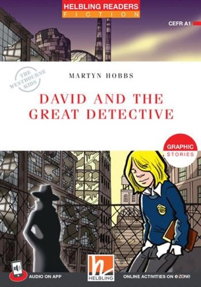Helbling Readers Red Series, Level 1 / David and the Great Detective, mit Audio App + e-zone, Martyn Hobbs - Paperback - 9783711401182