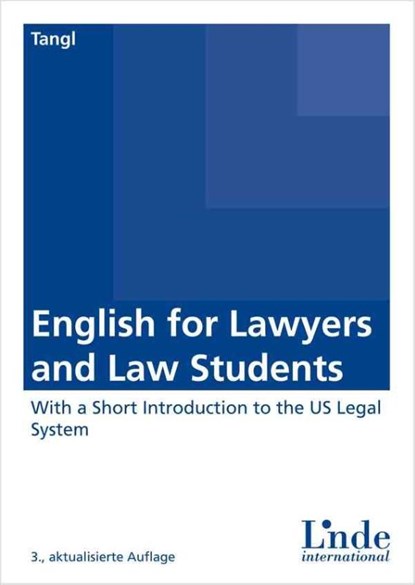 English for Lawyers and Law Students, Astrid Tangl - Paperback - 9783714302608