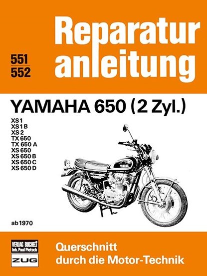 Yamaha 650 (2 Zyl.) ab 1970, niet bekend - Paperback - 9783716814109