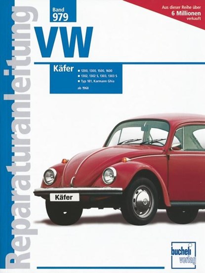 VW Käfer ab 1968, niet bekend - Paperback - 9783716817858
