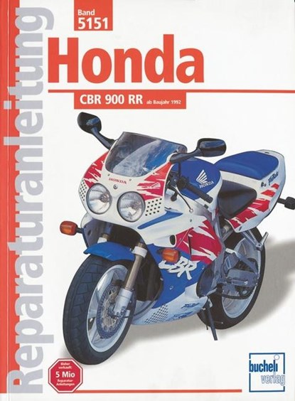 Honda CBR 900 RR ab 1992, niet bekend - Paperback - 9783716818565