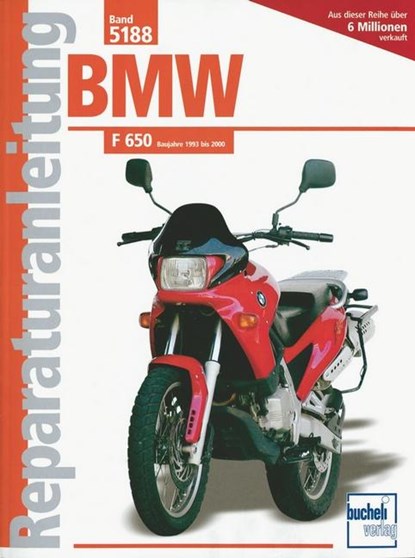 BMW F 650 Baujahre 1993 bis 2000, niet bekend - Paperback - 9783716818985