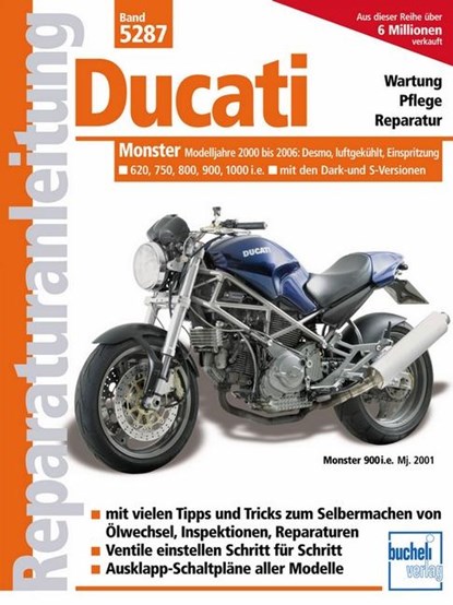 Ducati Monster ab 2000, Einspritzer, luftgekühlt, Franz Josef Schermer - Paperback - 9783716821305