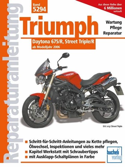 Triumph Daytona 675/R, Street Triple/R, F. J. Schermer - Paperback - 9783716821510