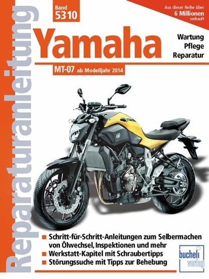 Yamaha MT 07, niet bekend - Paperback - 9783716821978