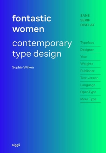 Fontastic Women, Sophie Wilken - Gebonden - 9783721210507