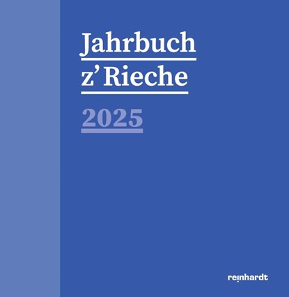Jahrbuch z'Rieche 2025, niet bekend - Gebonden - 9783724528227
