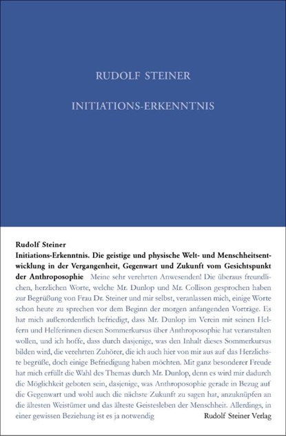 Initiations-Erkenntnis, Rudolf Steiner - Gebonden - 9783727422720