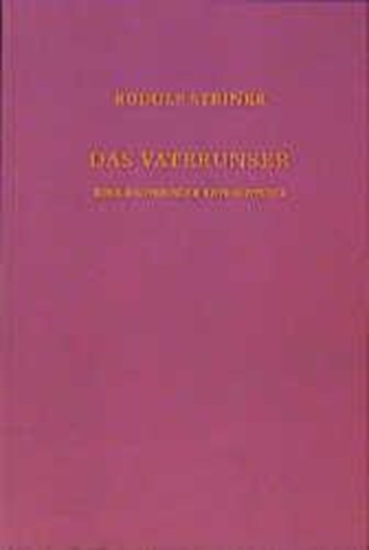 Das Vaterunser, Rudolf Steiner - Paperback - 9783727451256