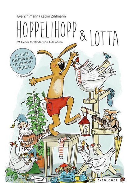 Hoppelihopp und Lotta (Buch), Eva Zihlmann ; Katrin Zihlmann - Paperback - 9783729650954