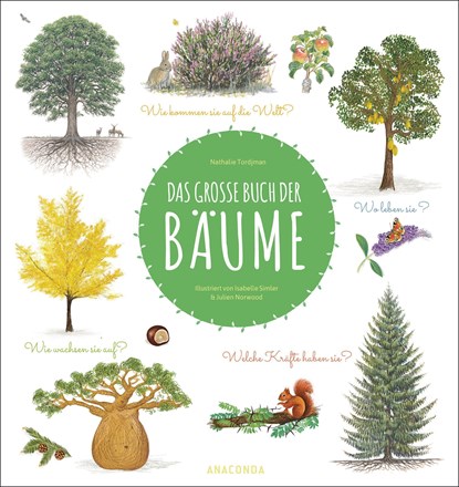 Das große Buch der Bäume, Nathalie Tordjman - Gebonden - 9783730610558