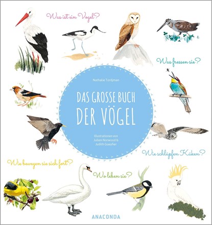 Das große Buch der Vögel, Nathalie Tordjman - Gebonden - 9783730610572