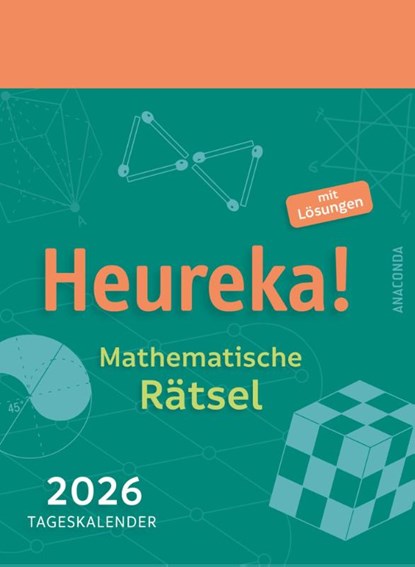 Heureka! Mathematische Rätsel 2026: Tageskalender mit Lösungen, Heinrich Hemme - Paperback - 9783730614747