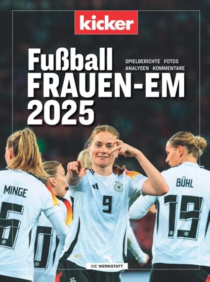 kicker Fußball Frauen-EM 2025, niet bekend - Gebonden - 9783730707715