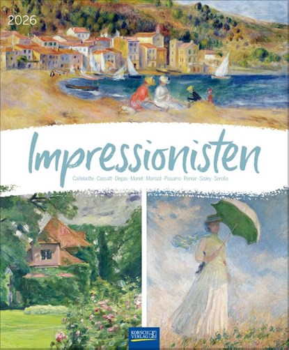 Impressionisten kalender  2026, niet bekend - Paperback - 9783731883265