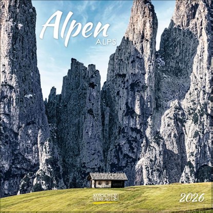 Alpen 2026, Verlag Korsch - Paperback - 9783731883814