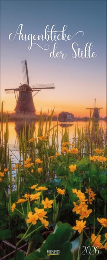 Augenblicke der Stille 2026, Verlag Korsch - Paperback - 9783731886358