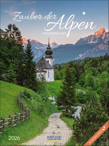 Zauber der Alpen 2026, Verlag Korsch - Paperback - 9783731887522