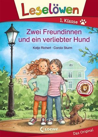 Leselöwen 1. Klasse - Zwei Freundinnen und ein verliebter Hund, Katja Richert - Ebook - 9783732016648