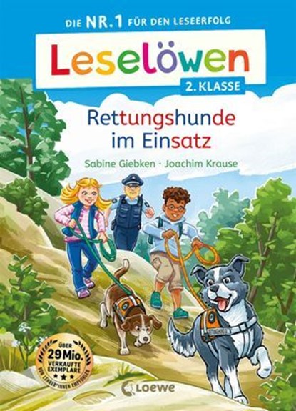 Leselöwen 2. Klasse - Rettungshunde im Einsatz, Sabine Giebken - Ebook - 9783732023448