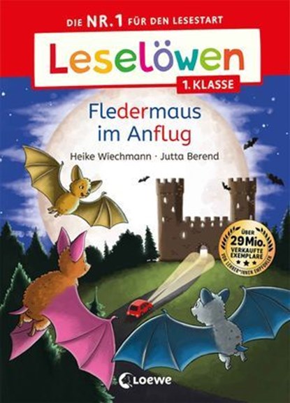Leselöwen 1. Klasse - Fledermaus im Anflug, Heike Wiechmann - Ebook - 9783732026593