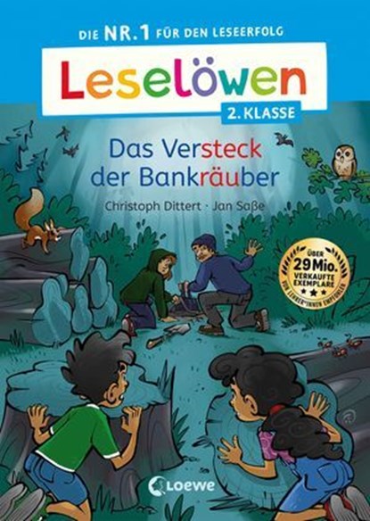 Leselöwen 2. Klasse - Das Versteck der Bankräuber, Christoph Dittert - Ebook - 9783732027361